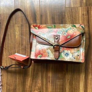 Patricia Nash Floral Crossbody Bag - Multicolor